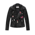 Modern Designer Faux Leather Jacket&Coats
