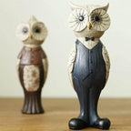 Retro Owl Art Ornaments Home Decoration
