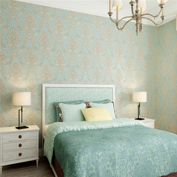 3D Embossed Luxury Classic Wall Papers