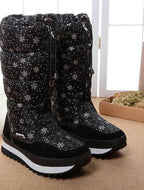Long Sleeve Plush Warm Winter Boots for Women
