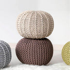 Nordic Creative Knitted Bean Bag Chair