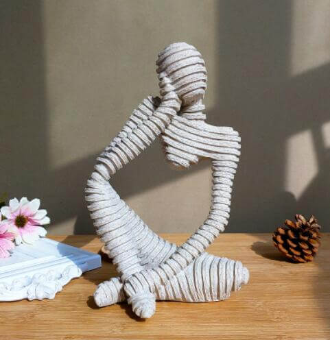 Creative European Thinking Character  Sculpture Home Decoration