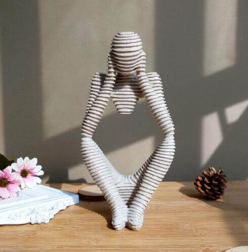 Creative European Thinking Character  Sculpture Home Decoration