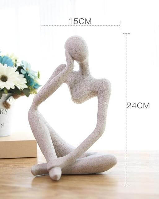 Creative European Thinking Character  Sculpture Home Decoration