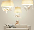 Resin Birds Pendant Retro Lights