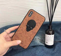 Luxury Real Leather Skull Iphone Cases