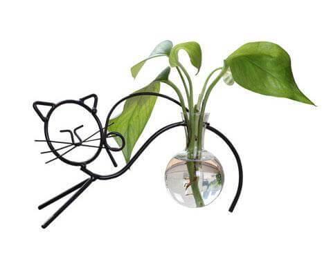 Creative Miniature Cat Shaped Plant Vase