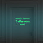 Luminous Toilet Wall Sticker