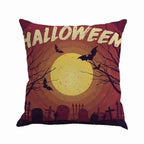 Scary House Halloween Pillow Cases