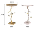 Aluminum Modern Tree Branches Coffee Side Table