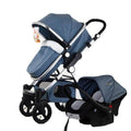 Luxury 3 in 1 Portable Higher Land-scape Carriage Foldable Baby Stroller