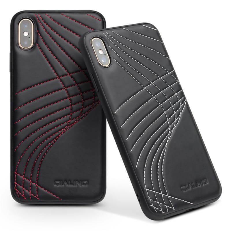 Genuine Leather Full Edge Protect Luxury Iphone Cases