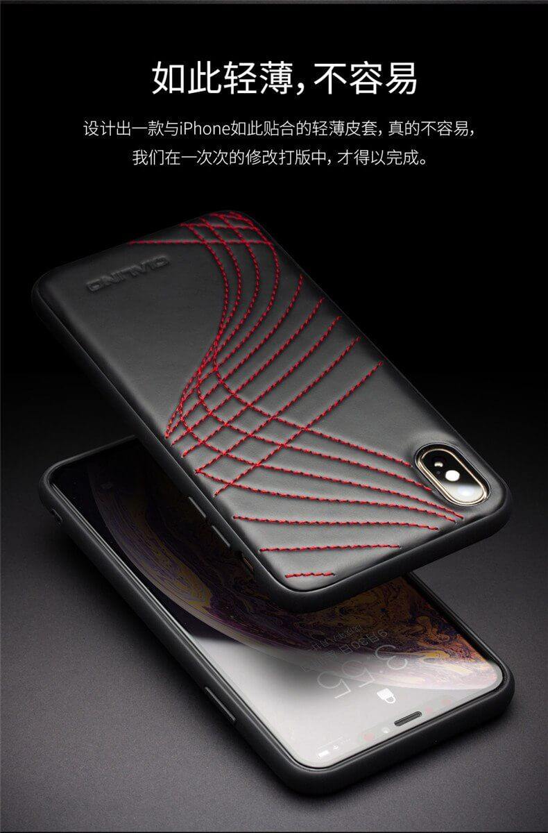 Genuine Leather Full Edge Protect Luxury Iphone Cases