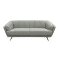 Comfy Luxury Mid-Century & Scandinavian 3-Seater Sofa