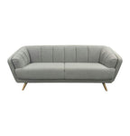Comfy Luxury Mid-Century & Scandinavian 3-Seater Sofa