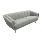 Comfy Luxury Mid-Century & Scandinavian 3-Seater Sofa