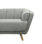 Comfy Luxury Mid-Century & Scandinavian 3-Seater Sofa
