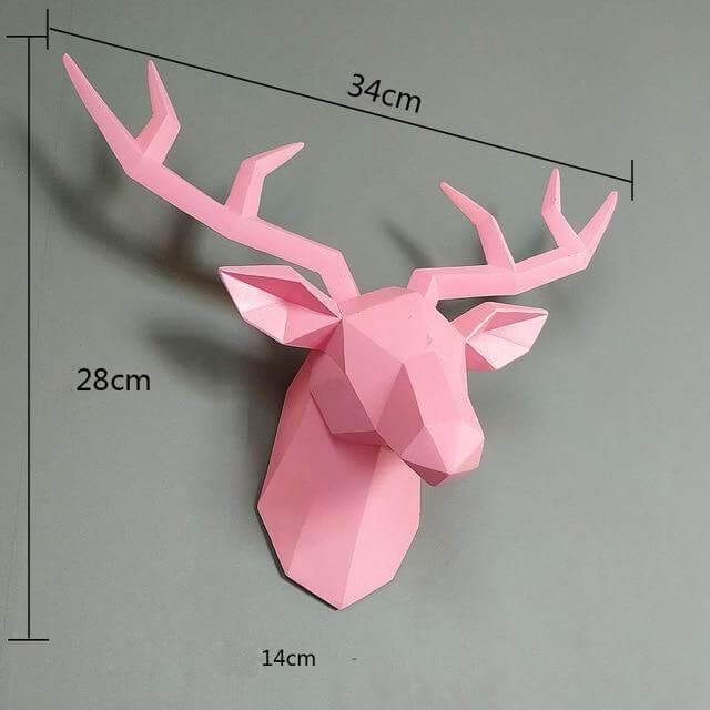 Deer Head Modern Home Decor