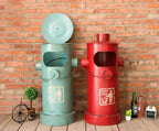 Retro Fire Hydrant Trash Can