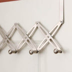 Stainless Steel 6-Hook Flexible Back Door Hanger