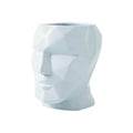 Nordic Style Modeling Geometric Lines People Face Vase Home Modern Decoration
