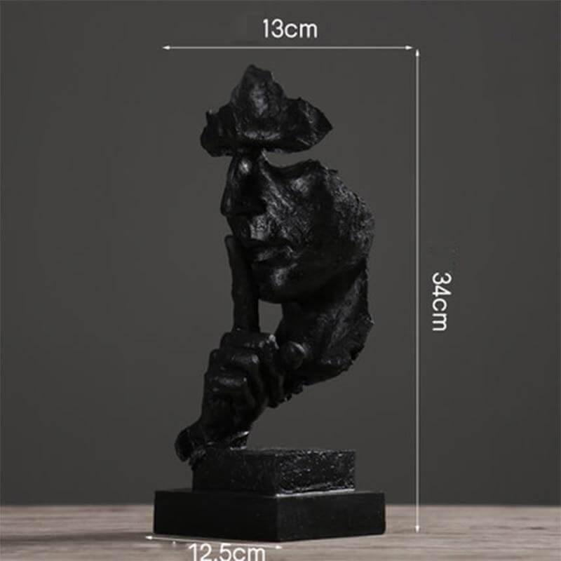 Silence Is Gold Miniature Sculpture