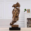 Silence Is Gold Miniature Sculpture