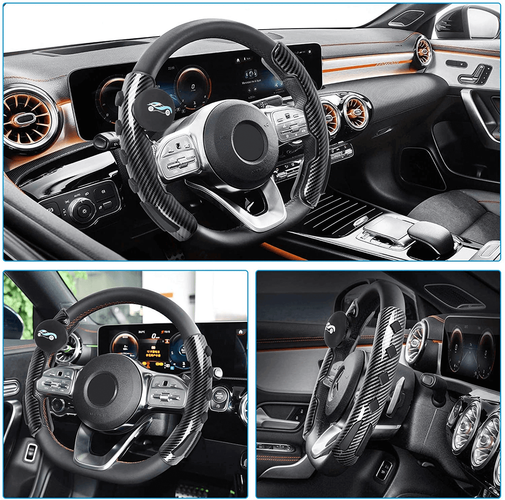 Universal Anti-Slip Car Steering Wheel Booster Cover