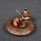 Aromatherapy Creative Ceramic Incense with Stick Holder