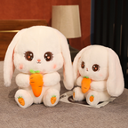 Cozy Long Ears Rabbit Plush Pillow