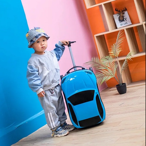 3D Car Mini Explorer Kids Luggage