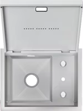 Sleek Multifunctional Cup Washer Modern Hidden Sink