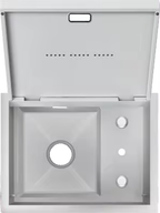 Sleek Multifunctional Cup Washer Modern Hidden Sink