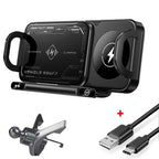 Touch & Rotate Automatic Universal Car Wireless Charge Phone Holder