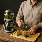 Lazy Brew Spherical Teapot Set