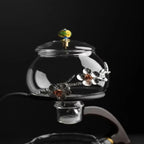Calm Brew Zen Style Glass Traditonal Teapot