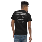 Tap For a Dad Joke Funny Cotton T-Shirt