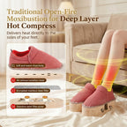 Natural Wood Herbal Heat Circulation Therapy Boots