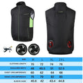 Ultra Breeze Built-In Fan Lightweight Summer Cooling Vest