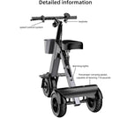 3-Wheel Balanced Foldable Electric Scooter