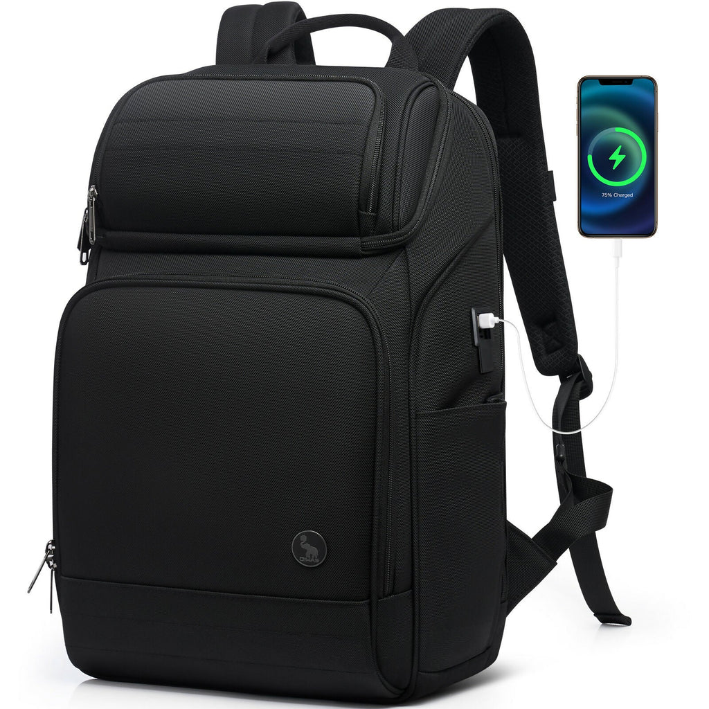 OIWAS 15.6” Laptop Backpack With USB Charging Port